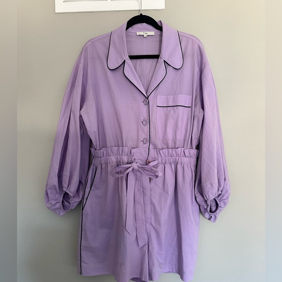 TIBI Cotton Jumper in Lavender size Medium - Picture 2 of 6